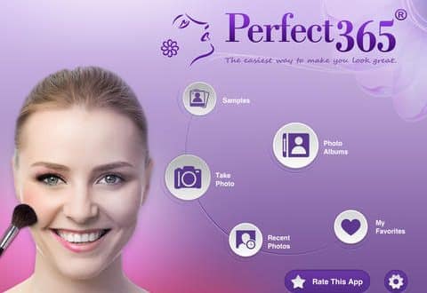 تحميل برنامج تصفية الوجه و تنظيف الصور perfect365